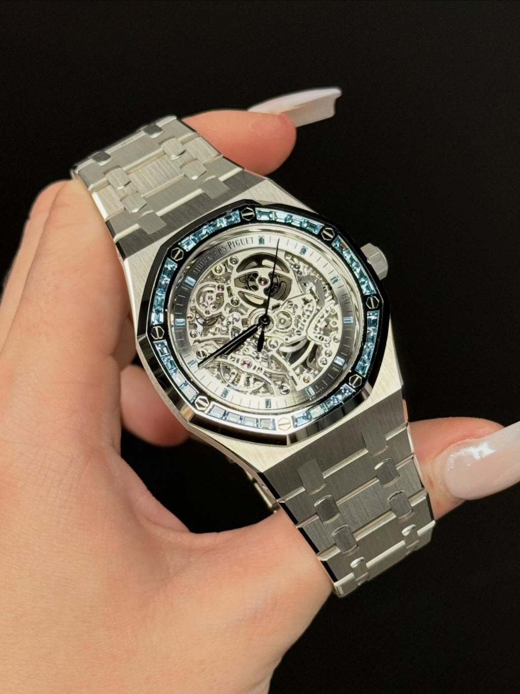 Super Rare Audemars Piguet Royal Oak Skeleton White Gold