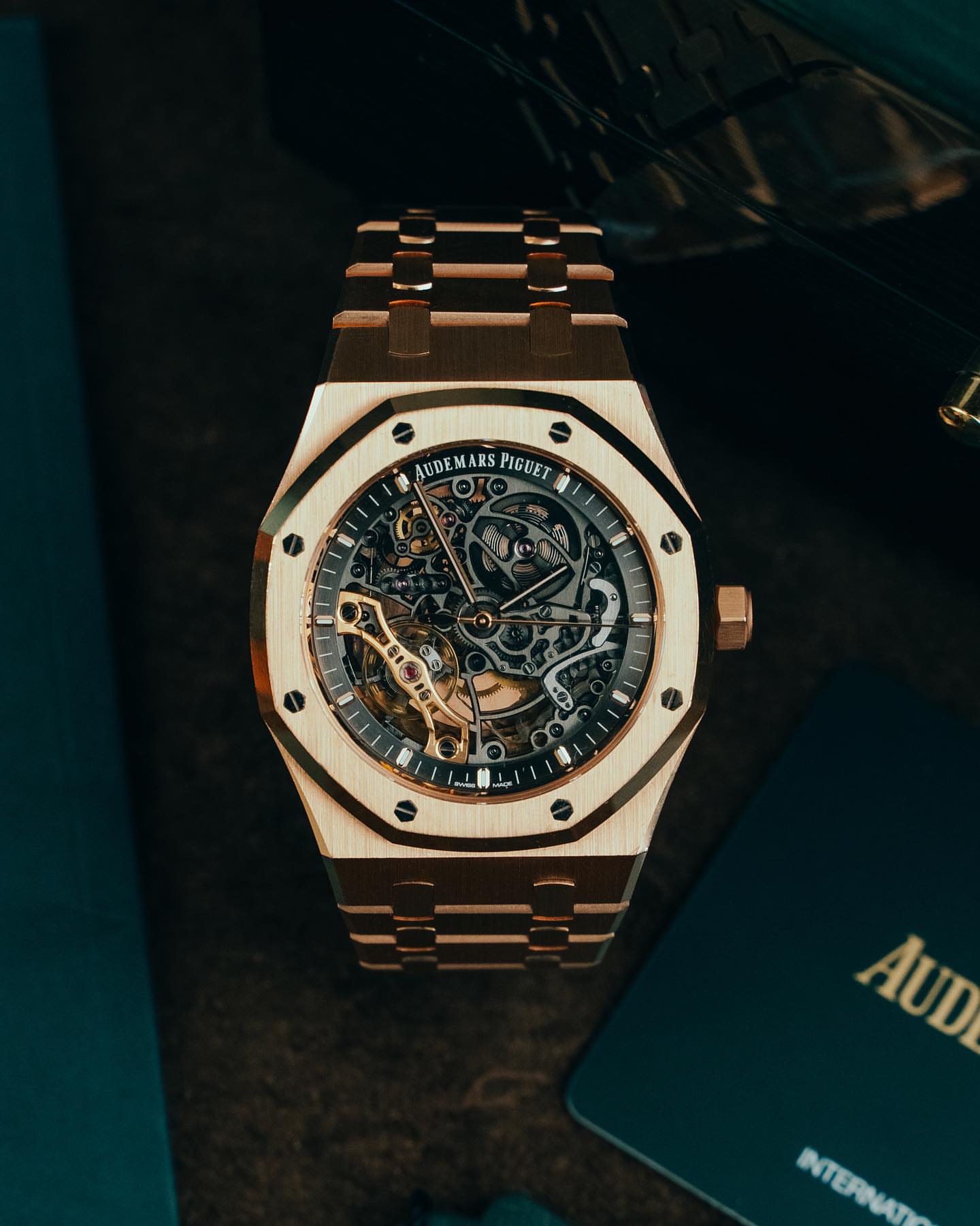 Skeleton Audemars Piguet Royal Oak Rose Gold