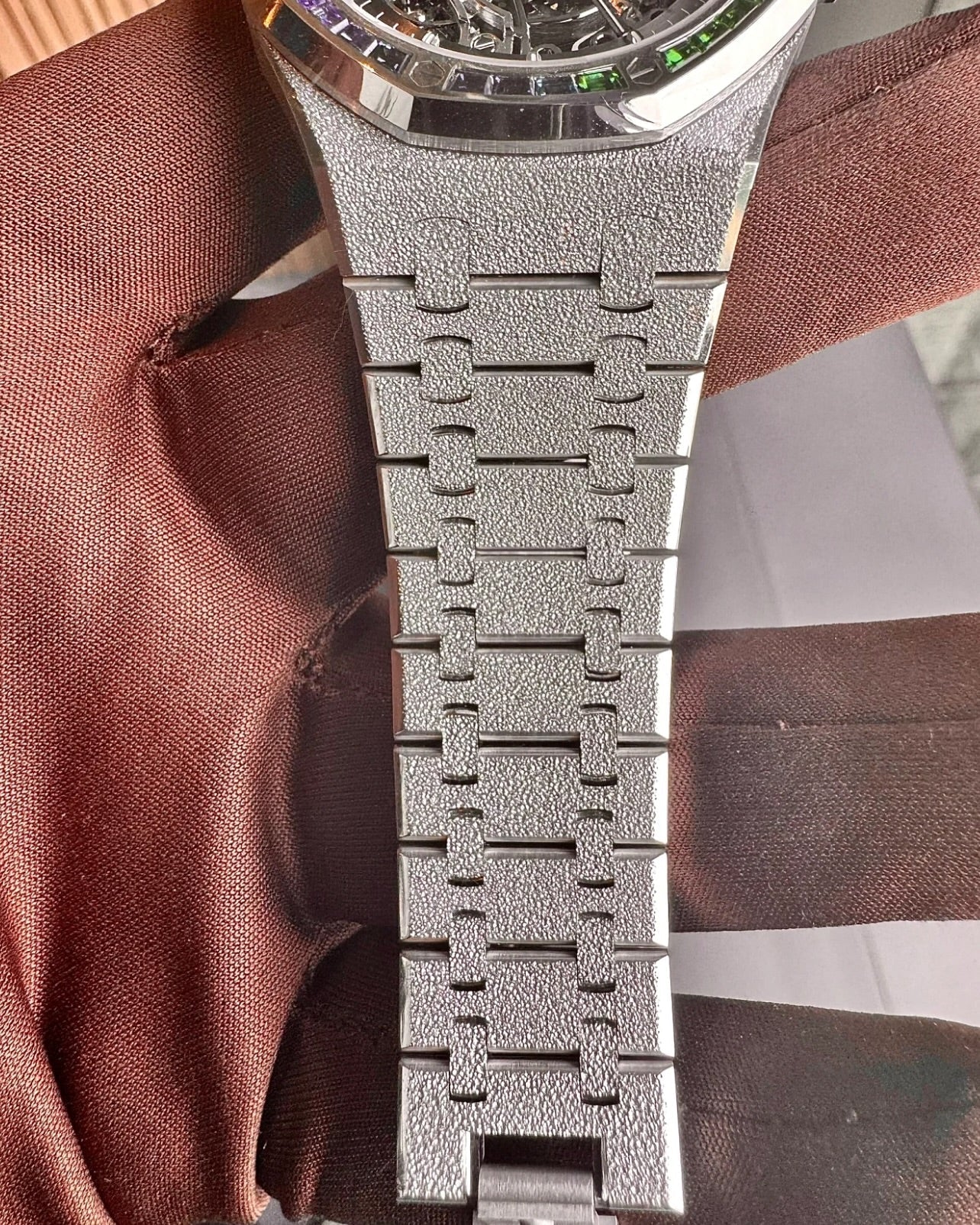 Audemars Piguet Royal Oak 41mm White Gold Skeleton Rainbow